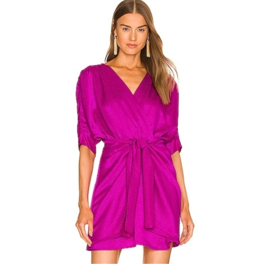 CALLAHAN Fuchsia Mini Dress